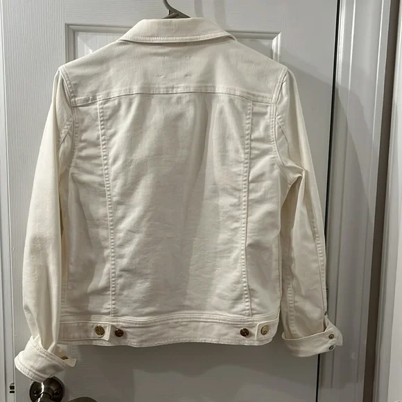Kate Spade white Jean Jacket - Picture 6 of 11